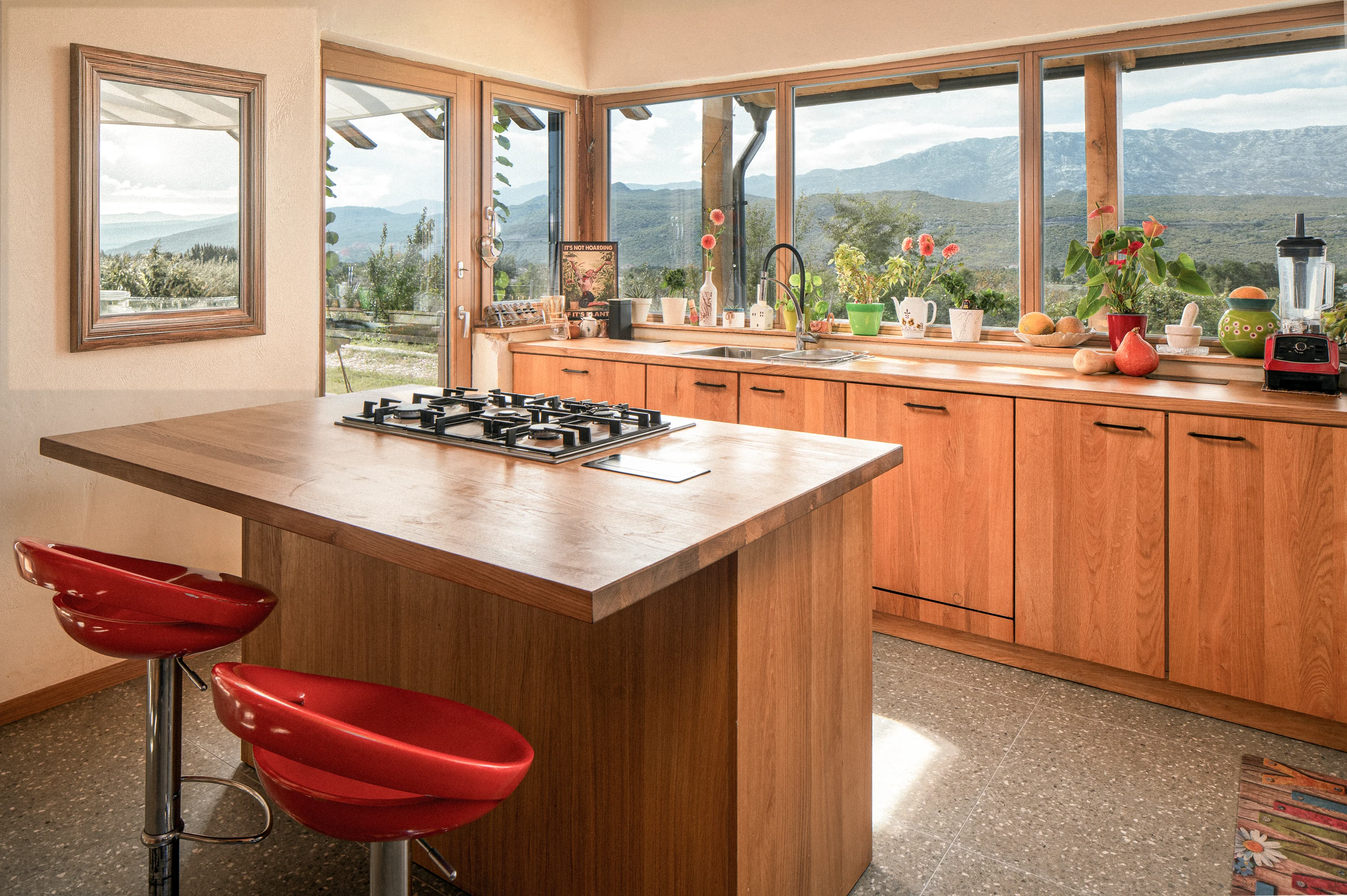 Hempcrete house exterior