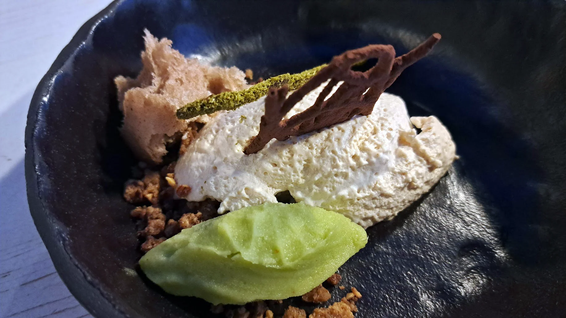 Mrvica Marenda, morning in the no-dig beds